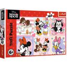 Trefl, Myszka Minnie, Kolorowy dzień Minnie, puzzle, 160 elementów