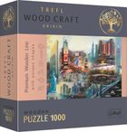 Trefl, Nowy Jork - kolaż, puzzle drewniane, 1000 elementów