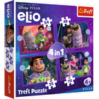 Trefl, Pozaziemskie misje Elio, puzzle 4w1