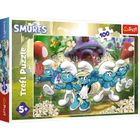 Trefl, Poznaj Smerfy, puzzle, 100 elementów