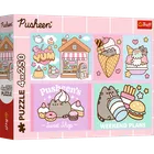 Trefl, Poznajcie Pusheena, puzzle, 4-250 elementów