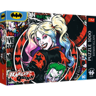 Trefl, Premium Plus, Batman, Harley Quinn, puzzle, 1000 elementów