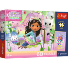 Trefl, Premium Plus Kids, Koci Domek Gabi, Gabi i kocie przygody, puzzle, 60 elementów