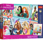 Trefl, Premium Plus Kids, Księżniczki Disneya, Cudowny bal, puzzle, 300 elementów