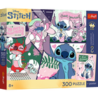 Trefl, Premium Plus Kids, Lilo i Stitch, Kosmiczny duet, puzzle, 300 elementów