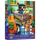 Trefl, Premium Plus, Pets & People Stuff, Corgi w Toalecie, puzzle, 1000 elementów