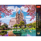 Trefl, Premium Plus, Photo Odyssey, Bazylika Sagrada Família, Barcelona, puzzle, 1000 elementów