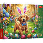 Trefl, Premium Plus, Spring Bloom, Wielkanocny piesek, puzzle, 500 elementów