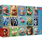 Trefl, Premium Plus, Tea Time, Szydełkowe zwierzątka, puzzle, 1000 elementów