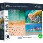 Trefl, Prime UFT, Aerial Mindblow: Waiting for High Tide, puzzle, 1500 elementów