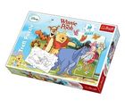 Trefl, Przygody Kubusia Puchatka, puzzle maxi, 30 elementów