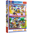 Trefl, Psi Patrol, Psi dzień zabaw, puzzle, 2-24 elementów