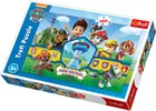 Trefl, Psi Patrol, puzzle, Bohaterska drużyna, 100 elementów