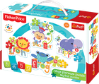 Trefl, Rainbow Forest II, Fisher-Price, puzzle baby, 5 elementów