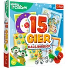 Trefl, Rodzina Treflików, Kalejdoskop 15 gier, zestaw gier