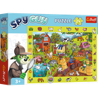 Trefl, Rodzina Treflików, Spy Guy, Farma, puzzle obserwacyjne, 24 elementy