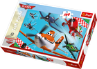 Trefl, Samoloty, Podniebni bohaterowie, puzzle, 100 elementów