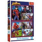 Trefl, Spider-Man, Pajęcze historie, puzzle, 2-70 elementów