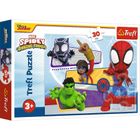 Trefl, Spidey i super-kumple, Odważny Spider-Man, puzzle, 30 elementów