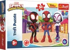 Trefl, Spidey i super-kumple, Przygody Spiday'a i przyjaciół, puzzle, 30 elementów