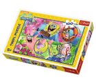 Trefl, SpongeBob, Mieszkańcy Bikini Dolnego, puzzle, 100 elementów