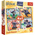 Trefl, Stitch The Movie, Wakacje na Hawajach, puzzle 4w1