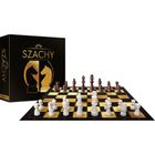 Trefl, szachy drewniane, gra logiczna