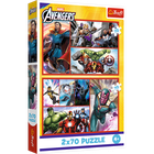 Trefl, The Avengers, Zostań bohaterem, puzzle, 2-70 elementów