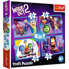 Trefl, W głowie się nie mieści 2, Emocje rządzą, puzzle 4w1, 207 elementów