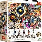 Trefl, W świecie muzyki, puzzle drewniane, 500+1 elementów