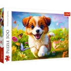 Trefl, Wesoły piesek, puzzle, 500 elementów