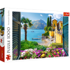 Trefl, Widok na jezioro Como, puzzle, 1000 elementów