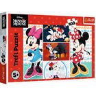 Trefl, Zabawna Minnie, puzzle, 100 elementów