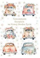 Trend, karnet okolicznościowy, Ślub