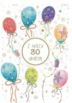 Trend, karnet okolicznościowy urodziny 30