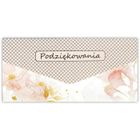 Trend, karnet z kopertą, Podziękowania