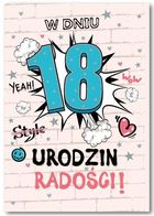 Trend, kartka okolicznościowa, 18