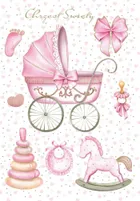 Trend, kartka okolicznościowa, Chrzest