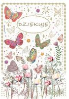Trend, kartka okolicznościowa, Dziękuję