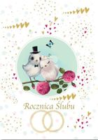 Trend, kartka okolicznościowa, Rocznica Ślubu