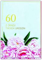 Trend, kartka okolicznościowa, Urodziny 60