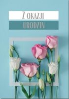 Trend, kartka okolicznościowa, Urodziny