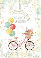 Trend, kartka okolicznościowa, Urodziny