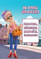 Trend, kartka okolicznościowa, Urodziny