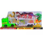 Trifox, ciężarówka z dinozaurami