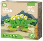 Trifox, dinozaur, klocki, 41 elementów