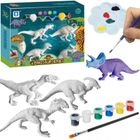 Trifox, Dinozaury, figurki gipsowe do malowania