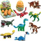 Trifox, dinozaury w jajku, klocki, 50 elementów