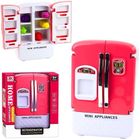 Trifox, dwudrzwiowa lodówka interaktywna z akcesoriami, różowa