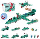 Trifox, magnetyczne pojazdy wojskowe w kuferku, 29 elementów